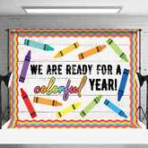 Lofaris Ready For A Colorful Year Back To School Backdrop
